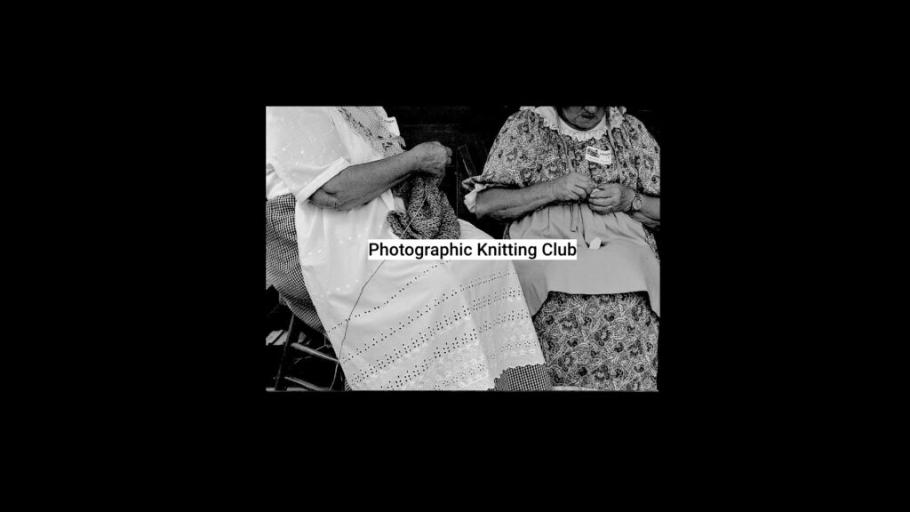 Photographic Knitting Club