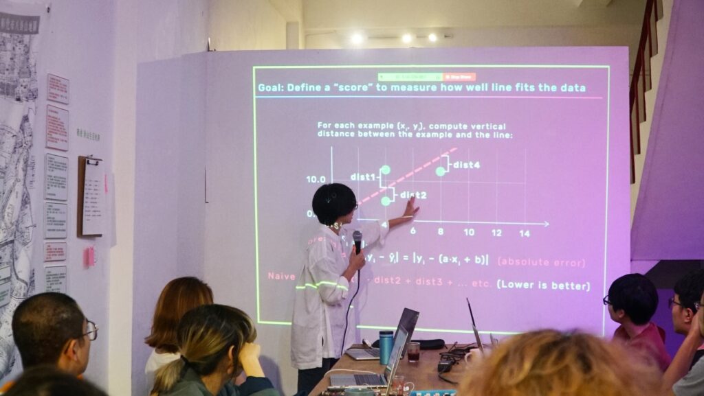 給創作者學習的機器101工作坊
